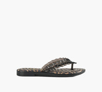 MELISSA MELISSAxGANNIFLIPFLOPSLIM in BLACK
