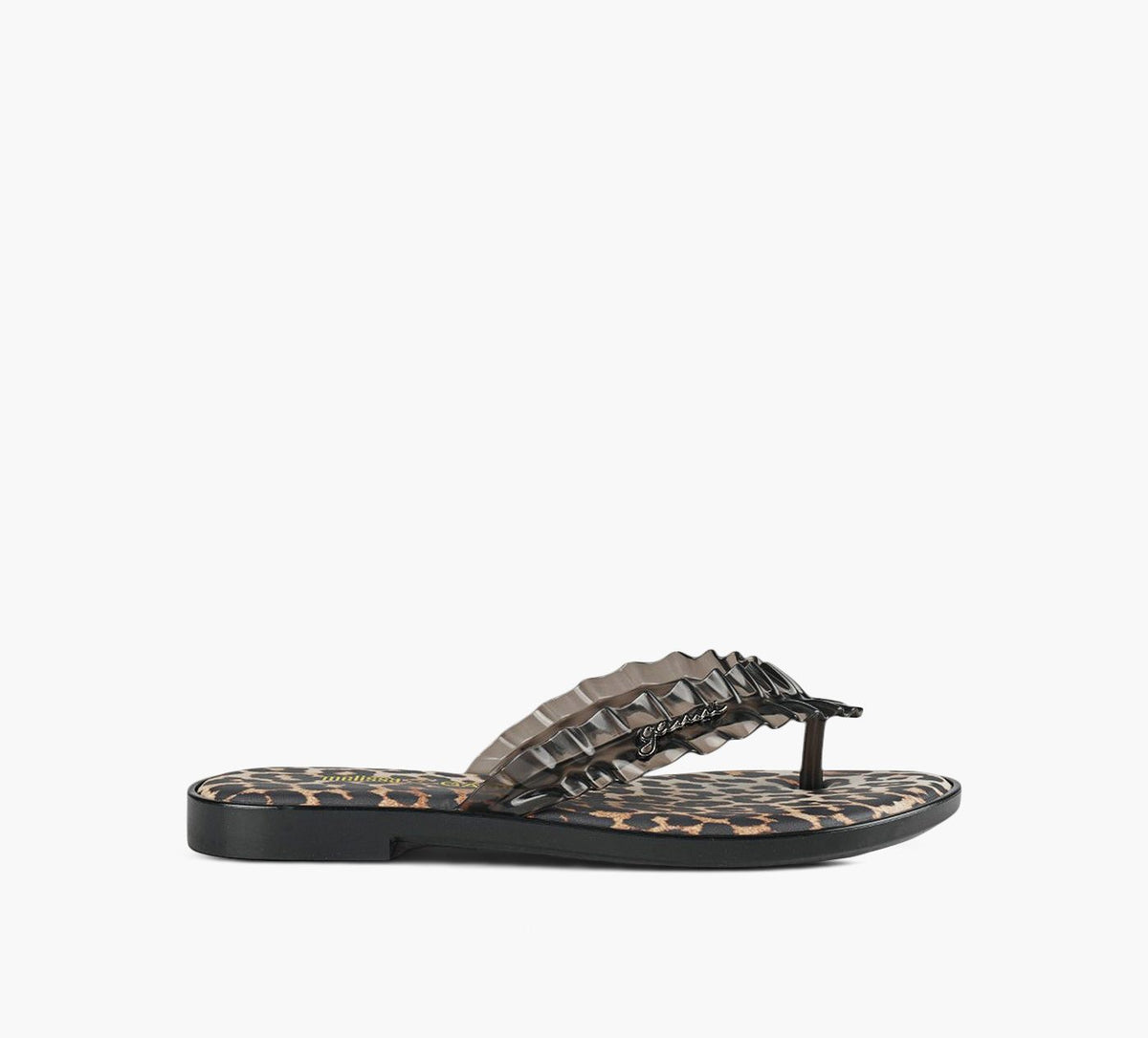 MELISSA MELISSAxGANNIFLIPFLOPSLIM in BLACK