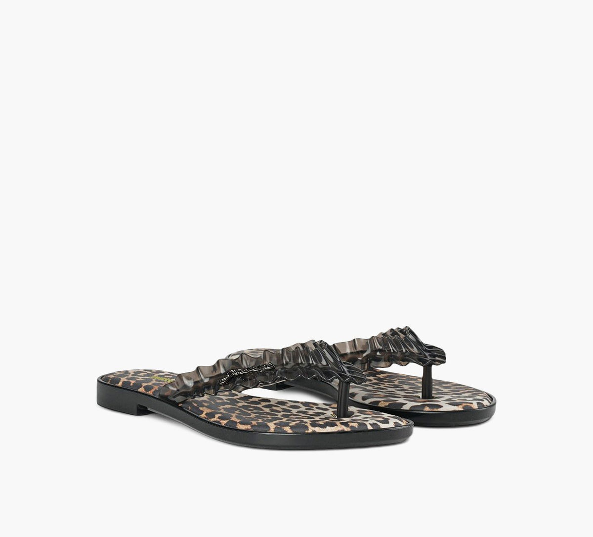 MELISSA MELISSAxGANNIFLIPFLOPSLIM in BLACK view 2