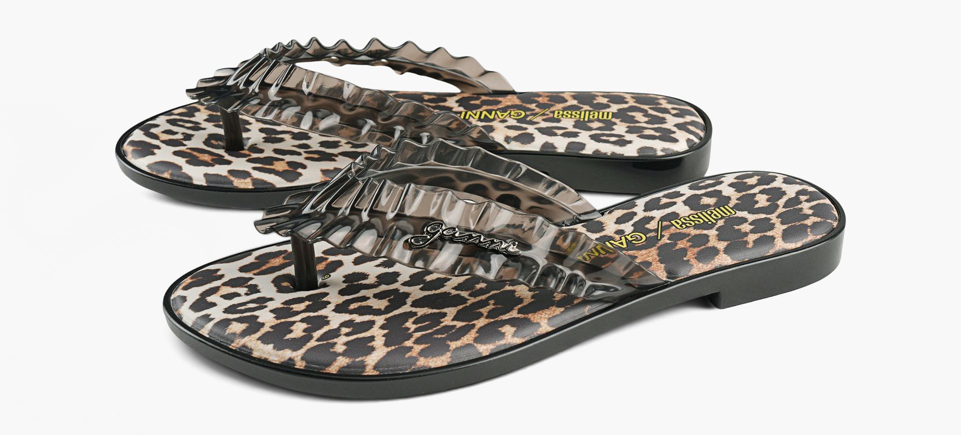 MELISSA MELISSAxGANNIFLIPFLOPSLIM in BLACK view 4