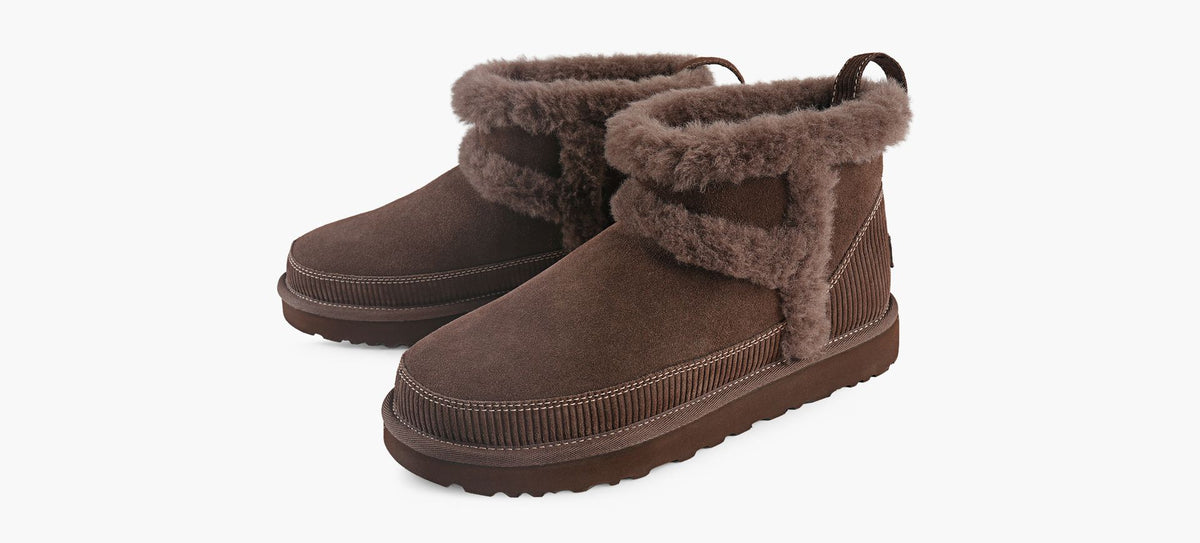UGG CLASSICMINIHERITAGE in BROWN view 4