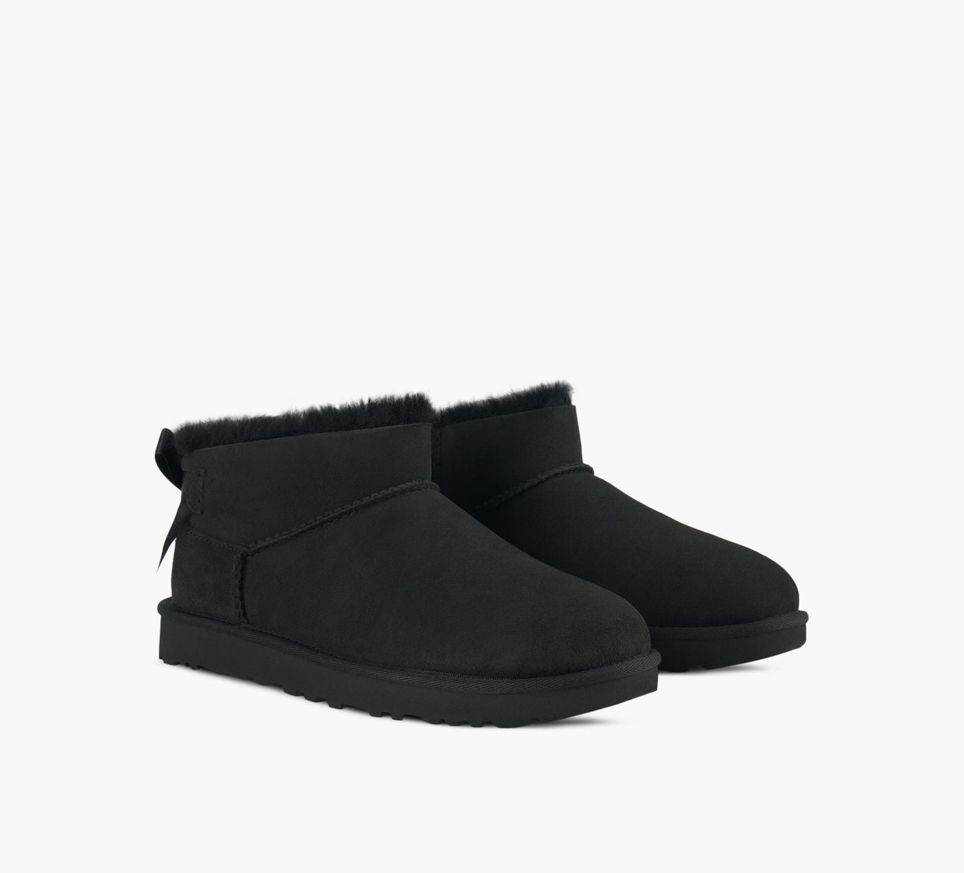 UGG ULTRAMINIBAILEYBOW en NOIR vue 2