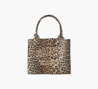 GANNI LARGEEASYSHOPPERPOCKETPRINT in BROWN