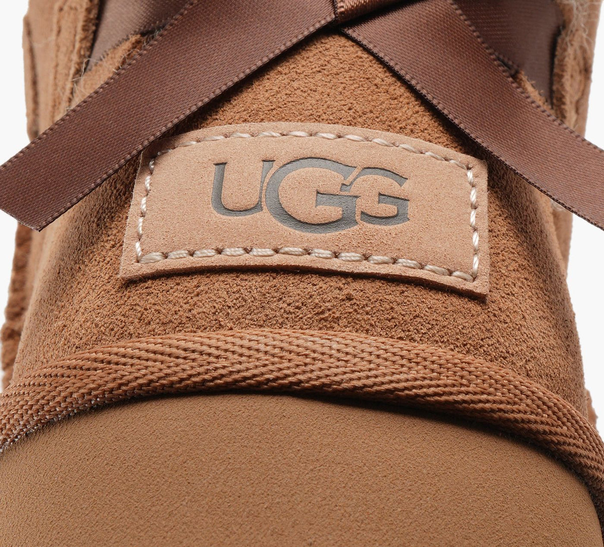 UGG ULTRAMINIBAILEYBOW in TAN view 1b