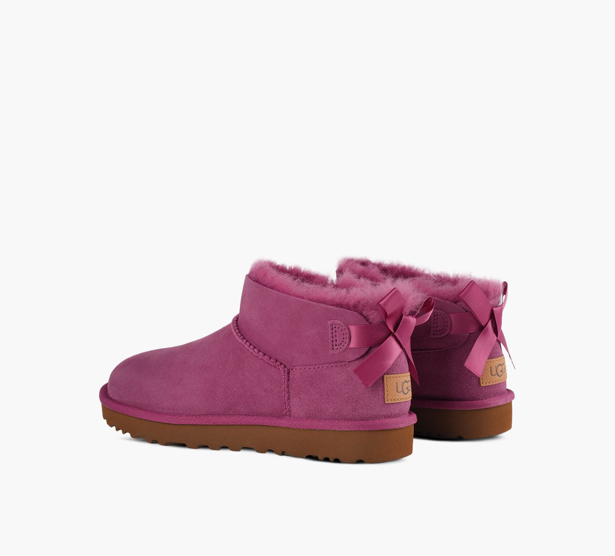 UGG ULTRAMINIBAILEYBOW in PURPLE view 3
