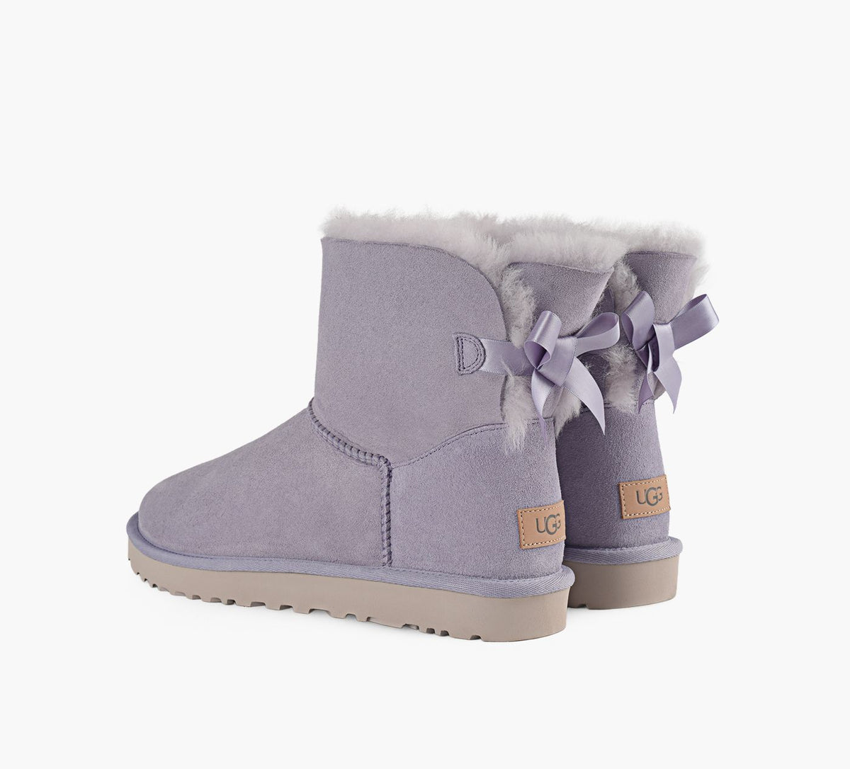 UGG MINIBAILEYBOWII in PURPLE view 3