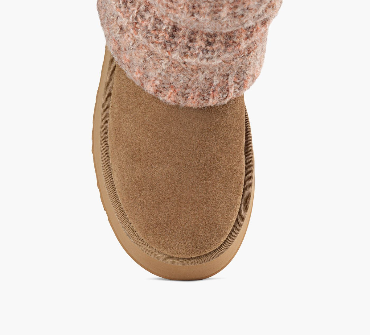 UGG CLASSICMINIDIPPERLEGWARMER in BRONZE view 1c