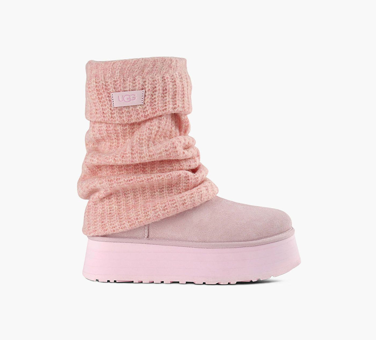 UGG CLASSICMINIDIPPERLEGWARMER in LIGHT PINK