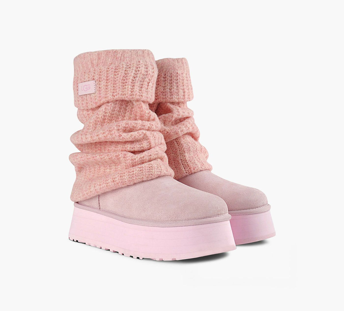 UGG JAMBIRECLASSICMINIDIPPER en ROSE PALE vue 2