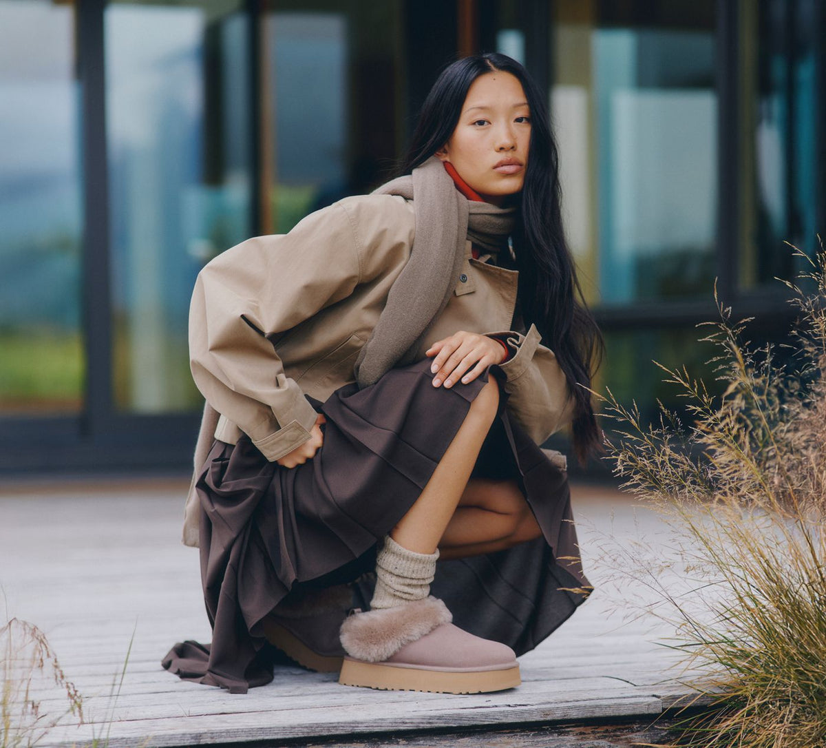UGG TAZZELLE en TAUPE vue 7