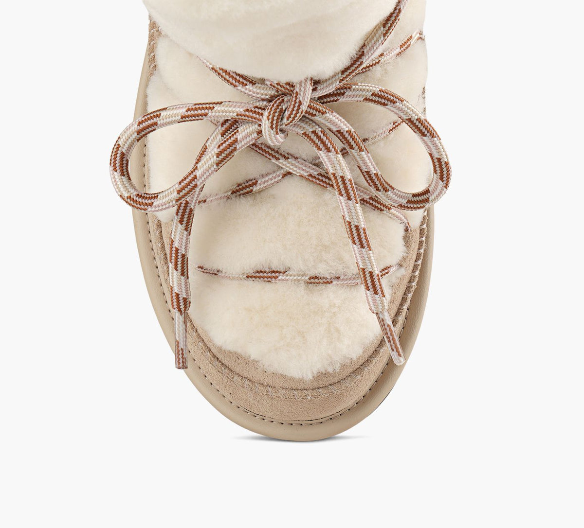 UGG CLASSICTREADFLUFFEDBOOT in BEIGE view 1c