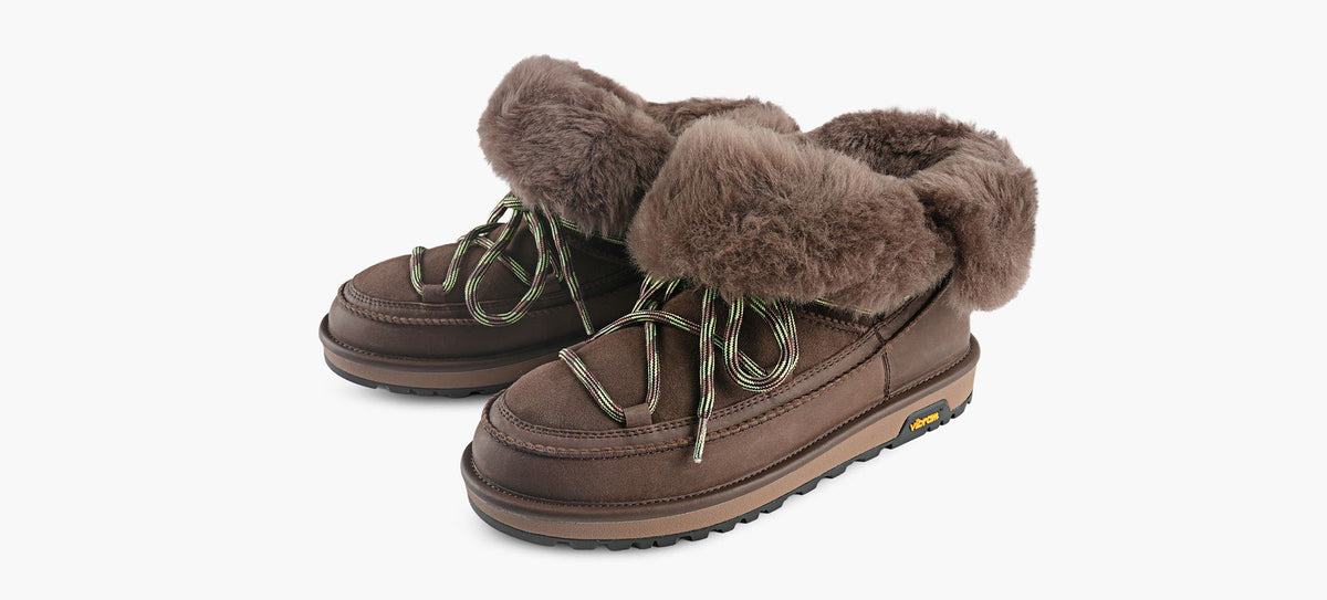UGG CLASSICTREADBOOT in BROWN view 4