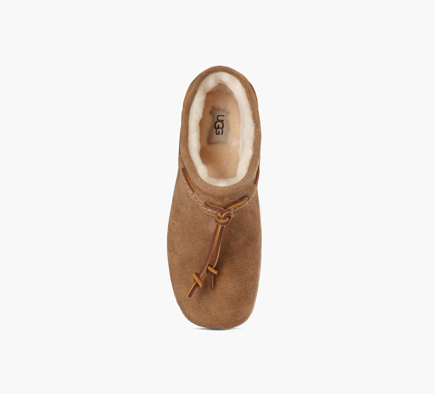 UGG BUCKEDCLOG in TAN view 1c
