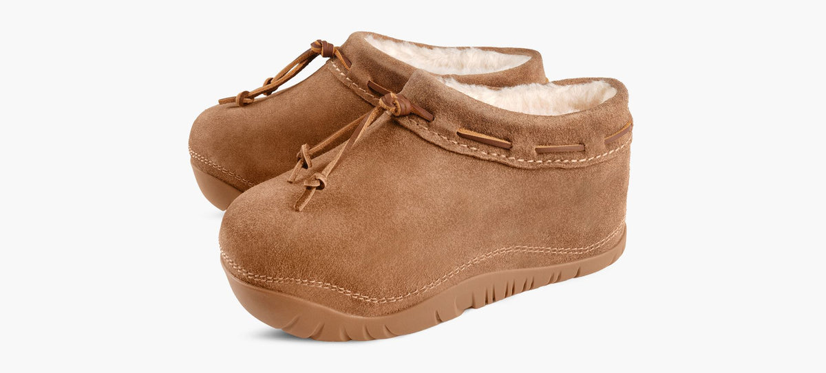 UGG BUCKEDCLOG in TAN view 4