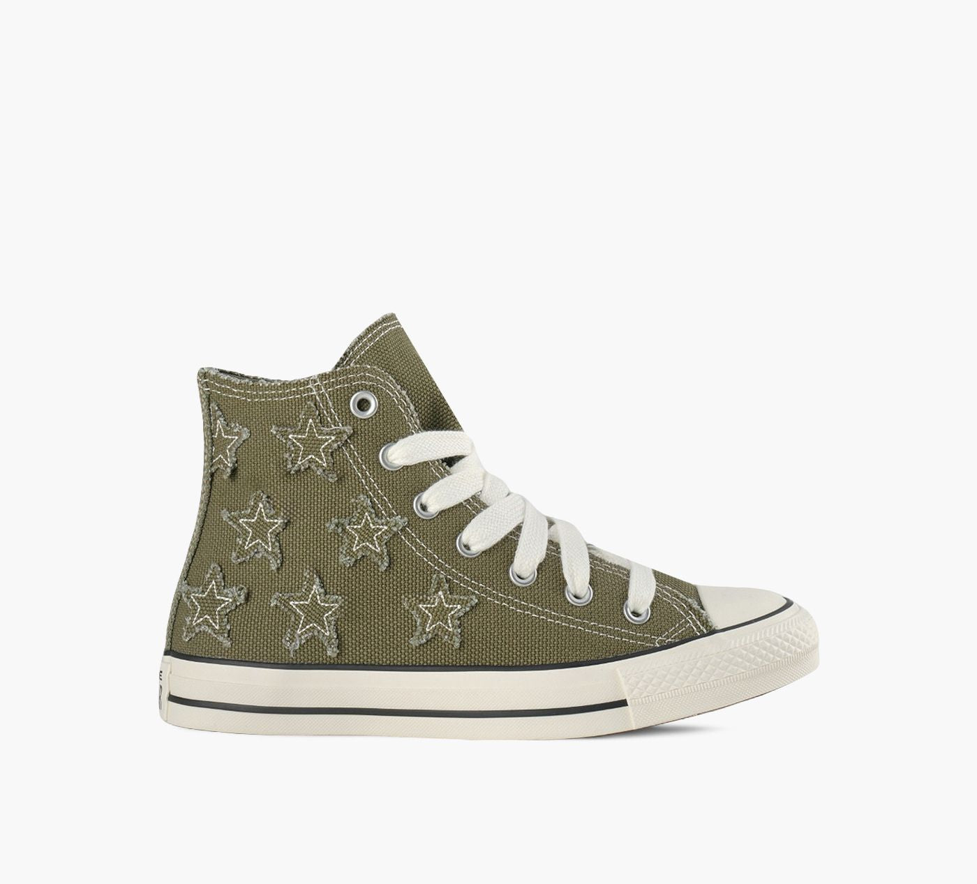 CONVERSE CHUCKTAYLORALLSTARDISTRESSEDSTARS in KHAKI