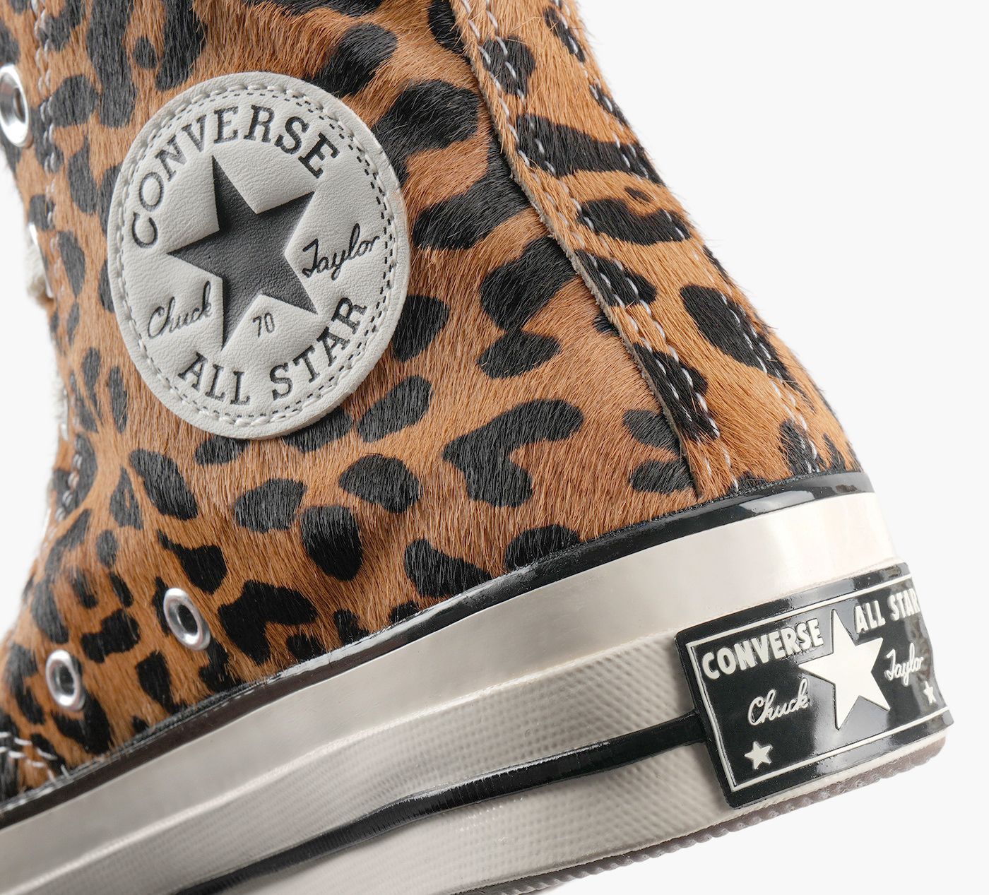CONVERSE CHUCK70LOPARD en TAN vue 1b