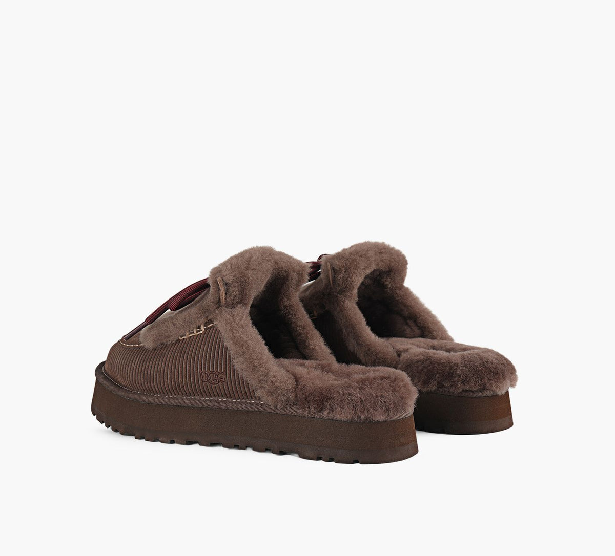 UGG DISQUETTEHERITAGE in BROWN view 3