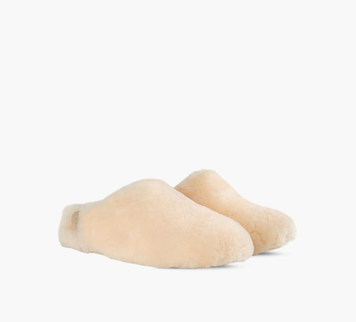 UGG PANTOUFLEFLUFFEELEA en BEIGE vue 2