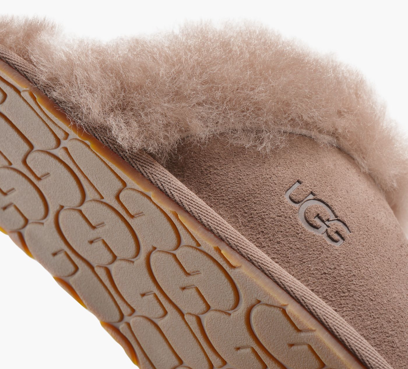 UGG SCUFFETTEII en TAUPE vue 1b