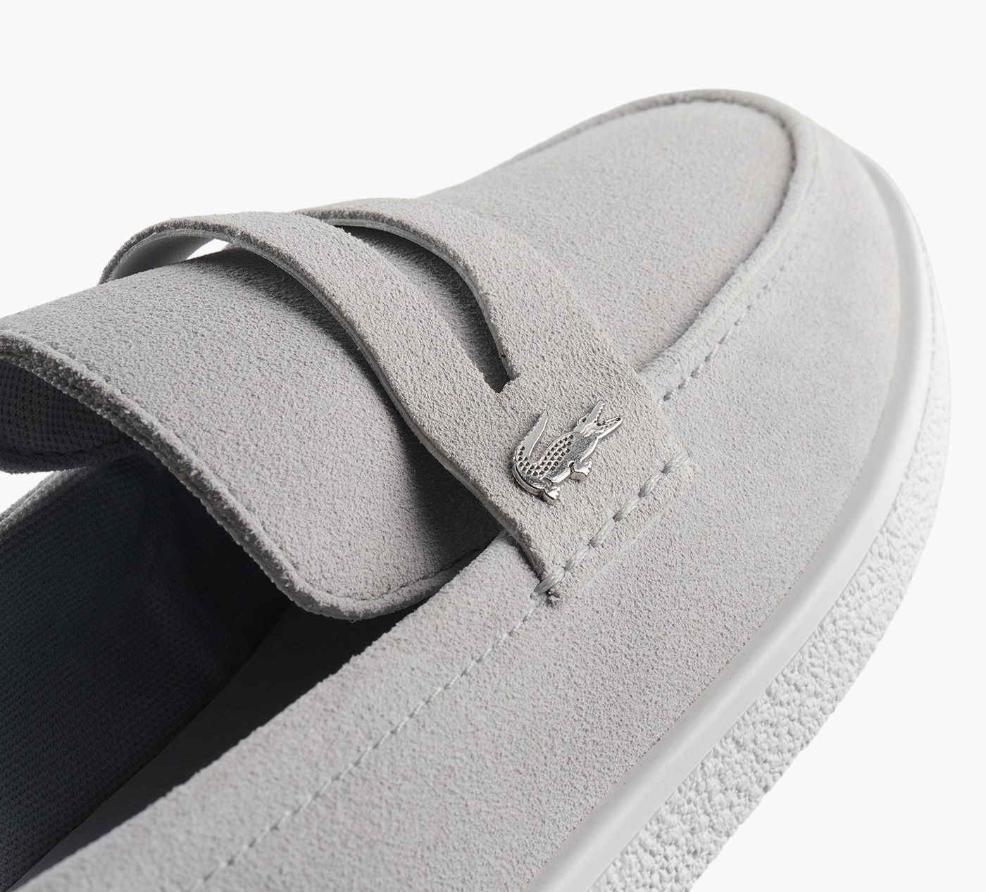 LACOSTE COCHET en GRIS vue 1b
