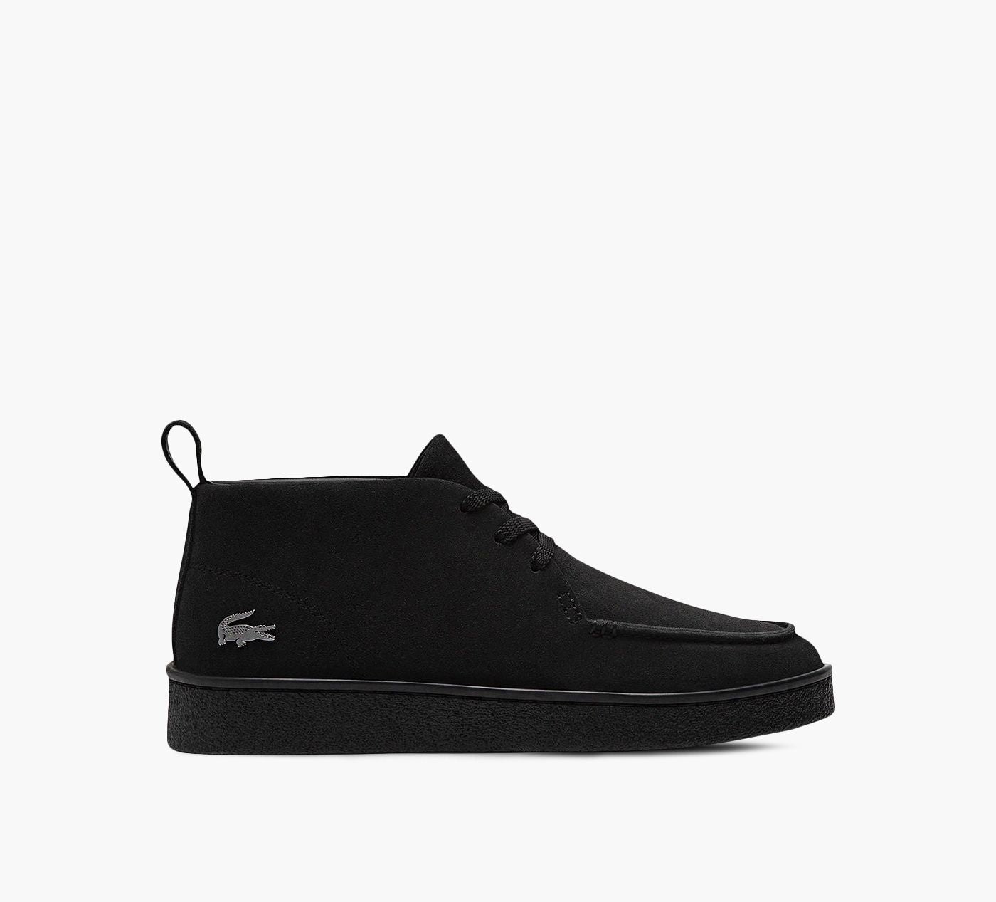 LACOSTE BASESHOTCHUKKA in BLACK