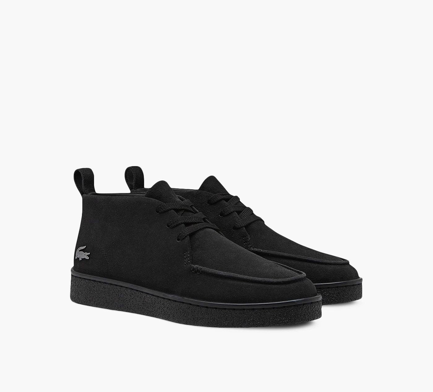 Lacoste Baseshot Chukka Sneakers for Men | Black – Browns Shoes