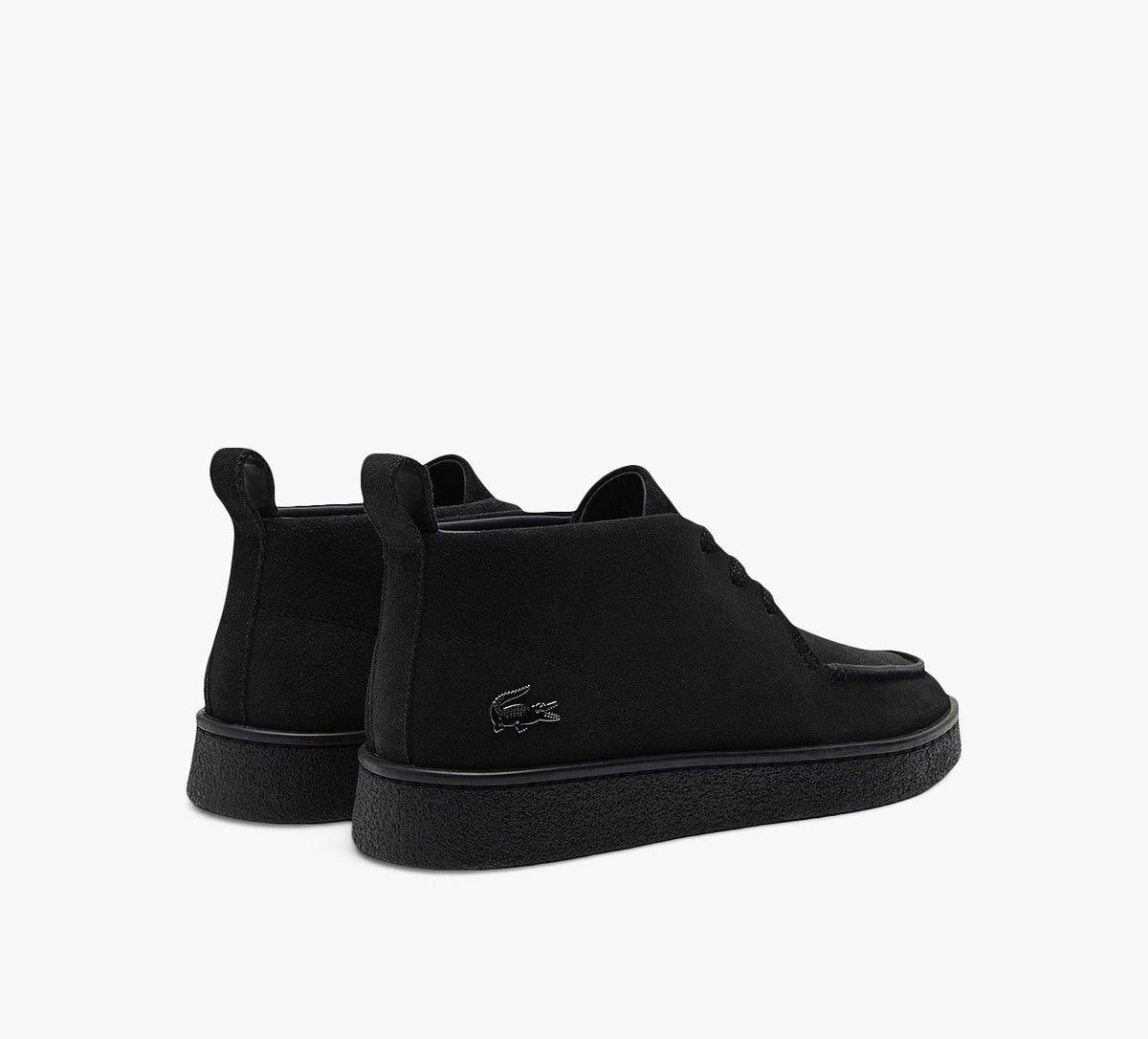 LACOSTE BASESHOTCHUKKA in BLACK view 3