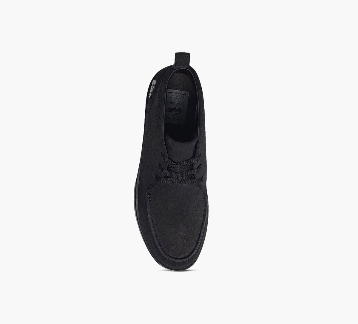 LACOSTE BASESHOTCHUKKA in BLACK view 1c