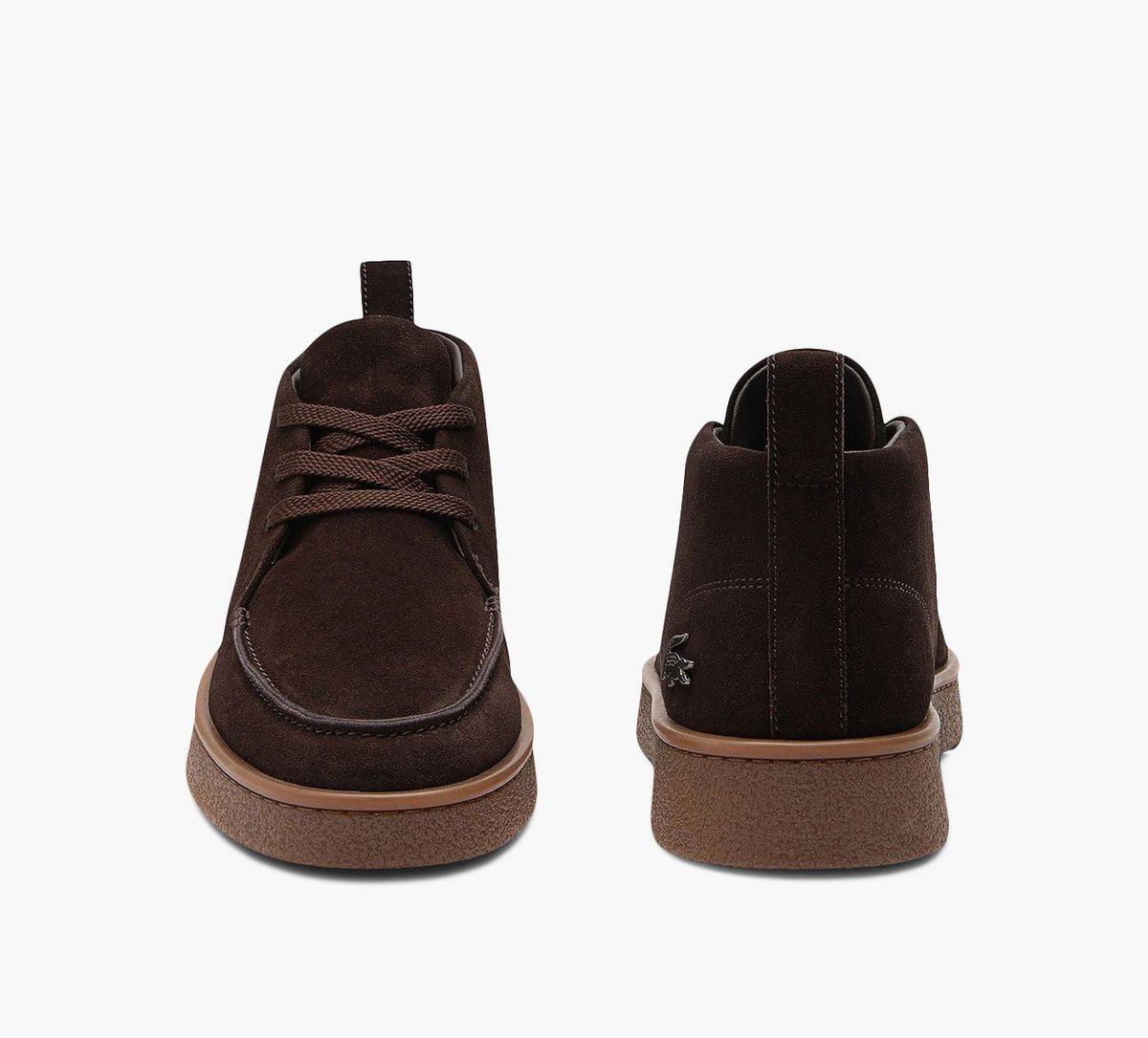 LACOSTE BASESHOTCHUKKA in BROWN view 4
