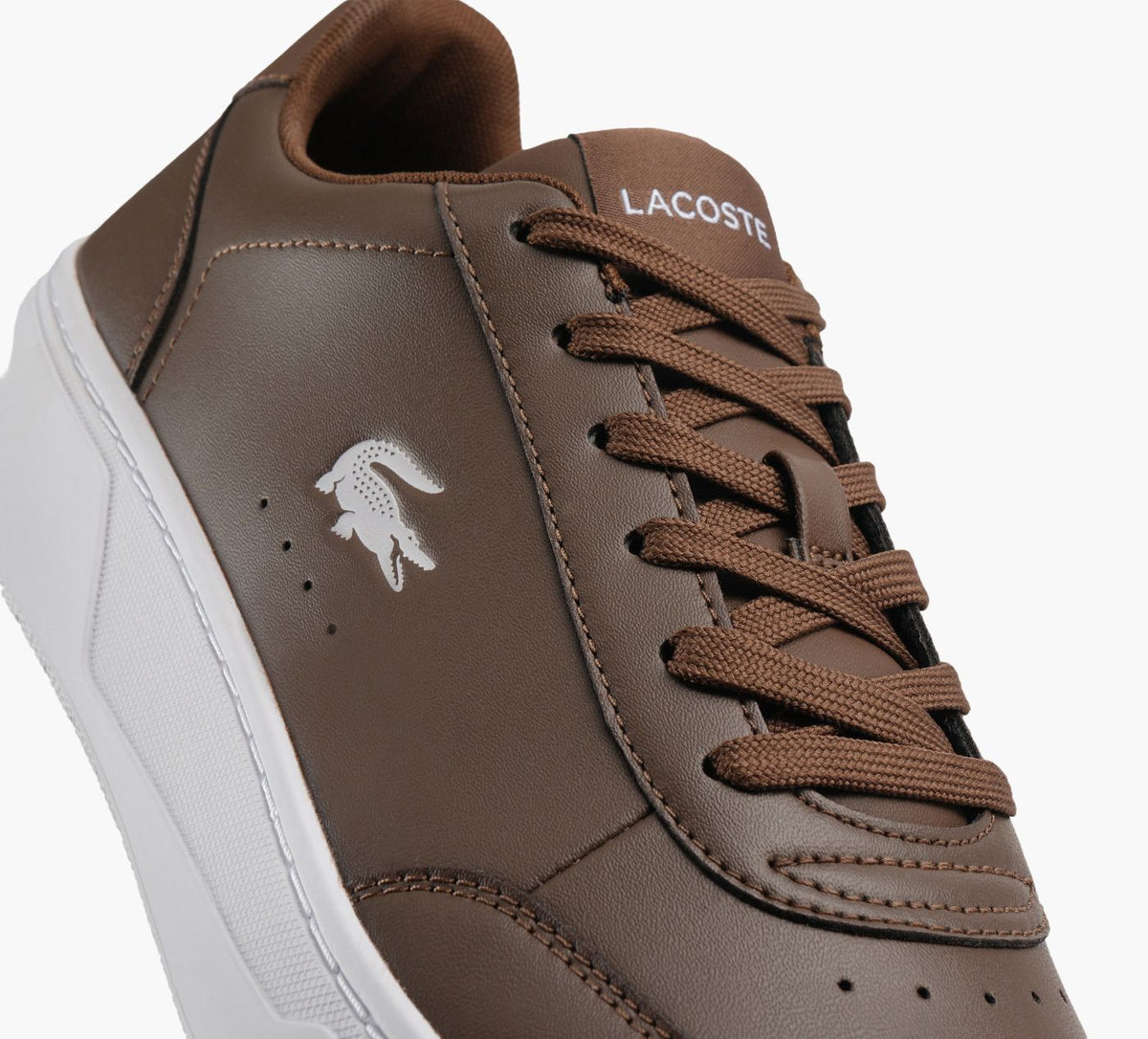 LACOSTE COURTPRO in BROWN view 1b