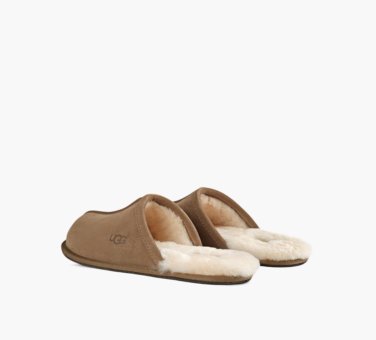 UGG SCUFF en BRUN vue 3
