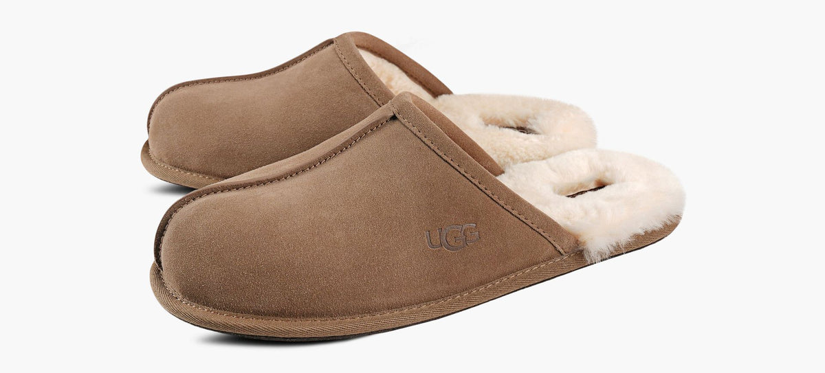 UGG SCUFF en BRUN vue 4