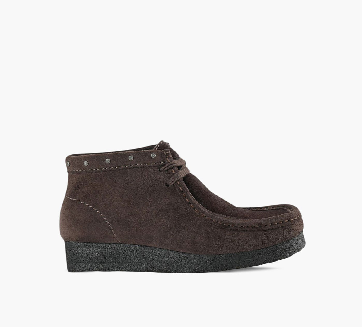 CLARKS ORIGINALS WALLABEEBOOT in BROWN