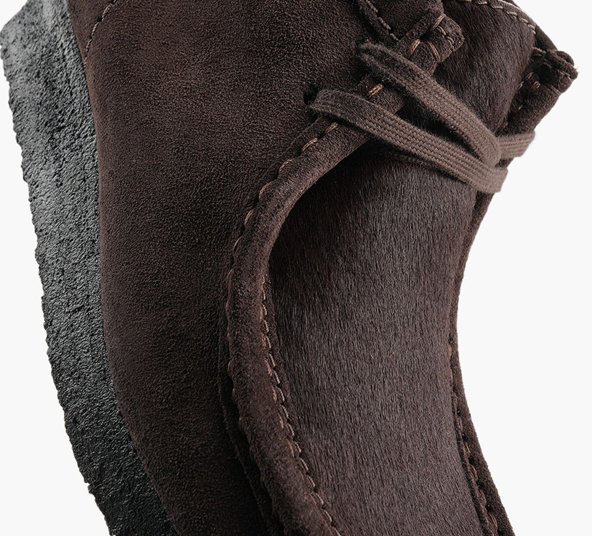 CLARKS ORIGINALS WALLABEEBOOT in BROWN view 1b