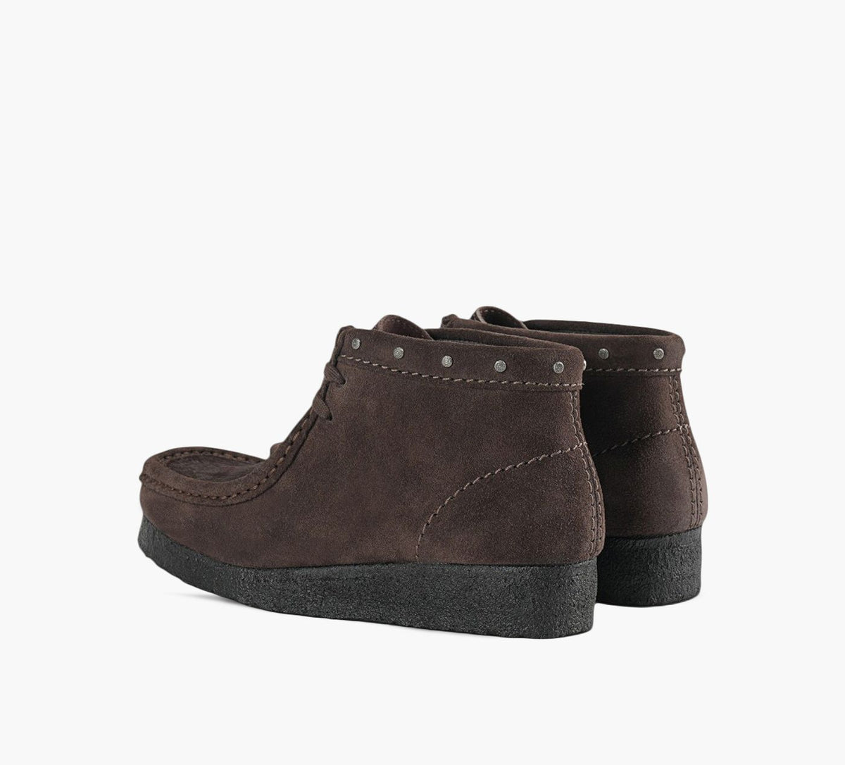 CLARKS ORIGINALS WALLABEEBOOT in BROWN view 3