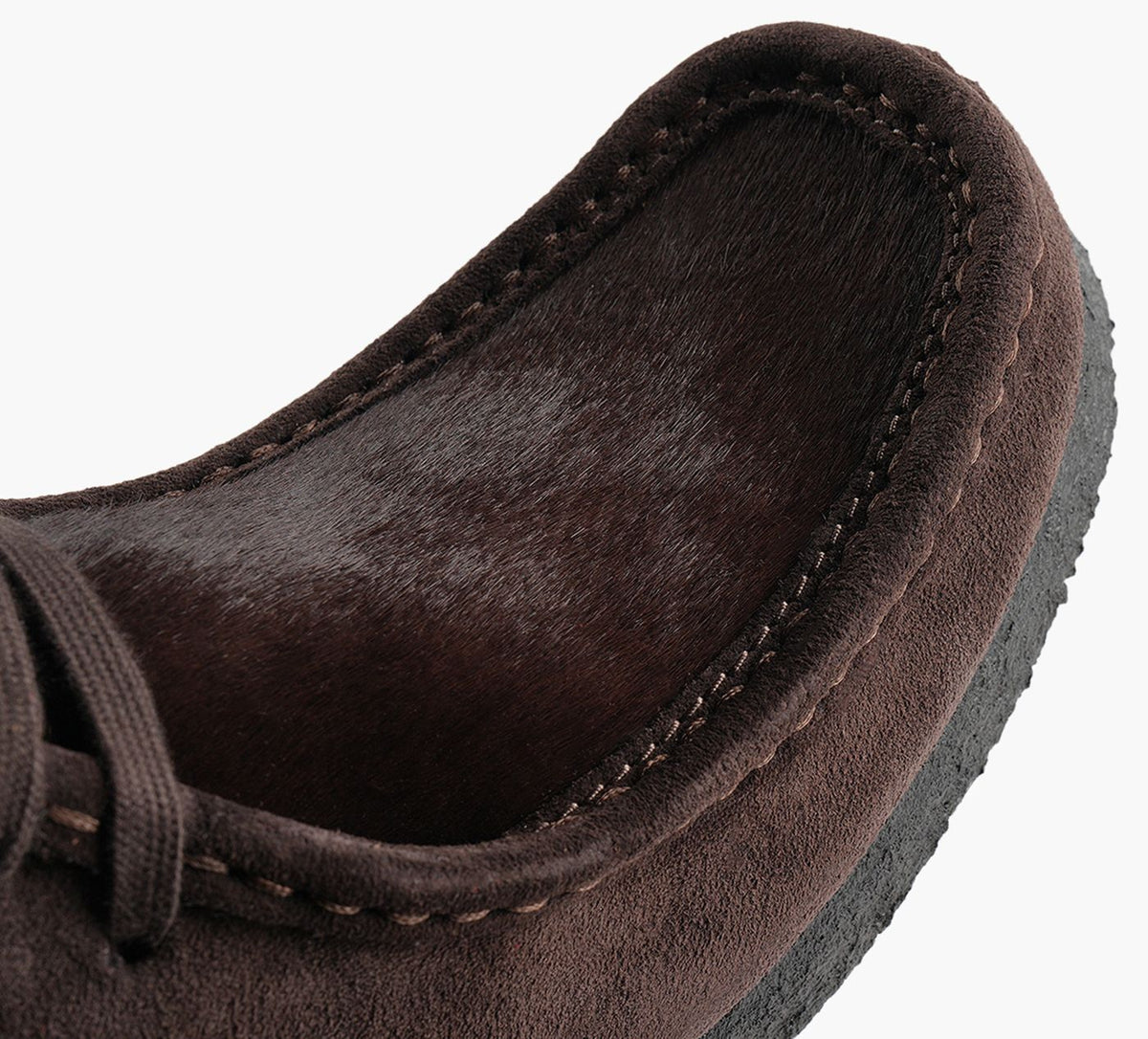 CLARKS ORIGINALS WALLABEEBOOT in BROWN view 8