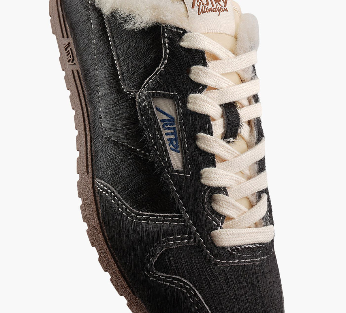 AUTRY BASKETMULEWINDSPIN en BRUN vue 1b