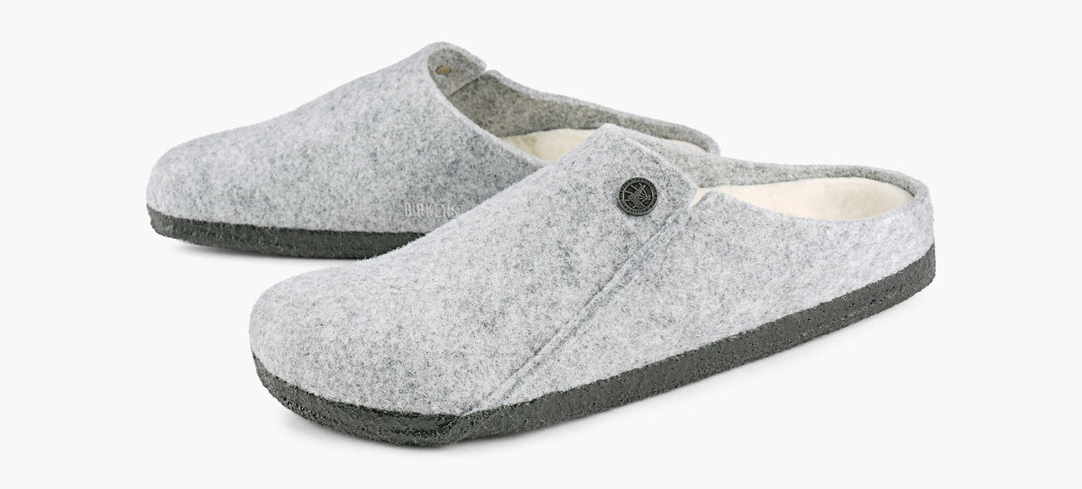BIRKENSTOCK ZERMATTENPEAURETOURNE en GRIS vue 4