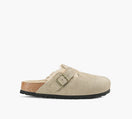 BIRKENSTOCK BOSTONSHEARLING in TAUPE