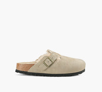 BIRKENSTOCK BOSTONSHEARLING in TAUPE