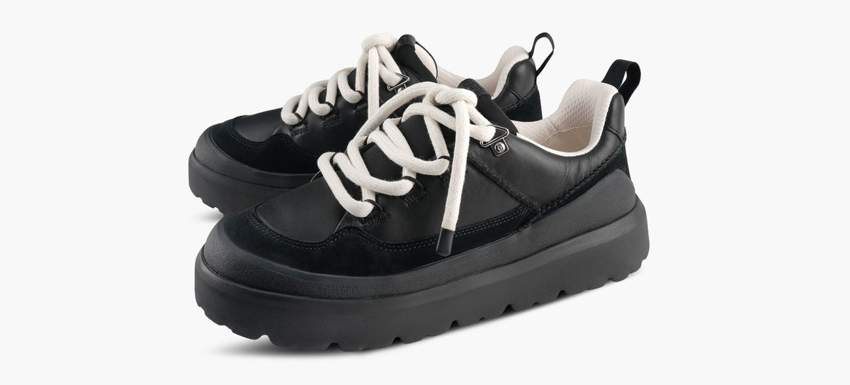 UGG HERITAGEUTILITYSNEAKER in BLACK view 4