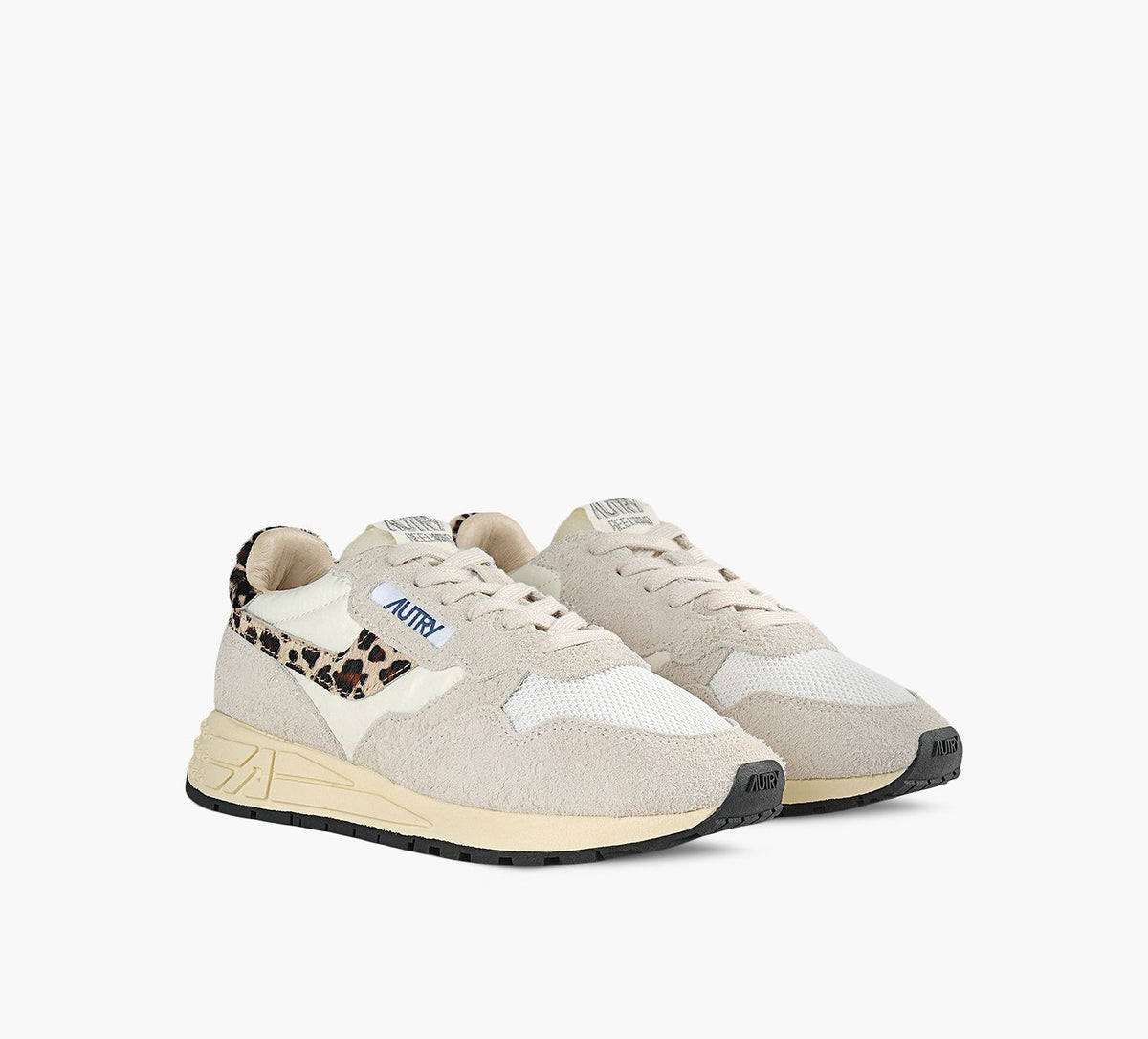 AUTRY BASKETREELWINDBASSE en TAUPE vue 2