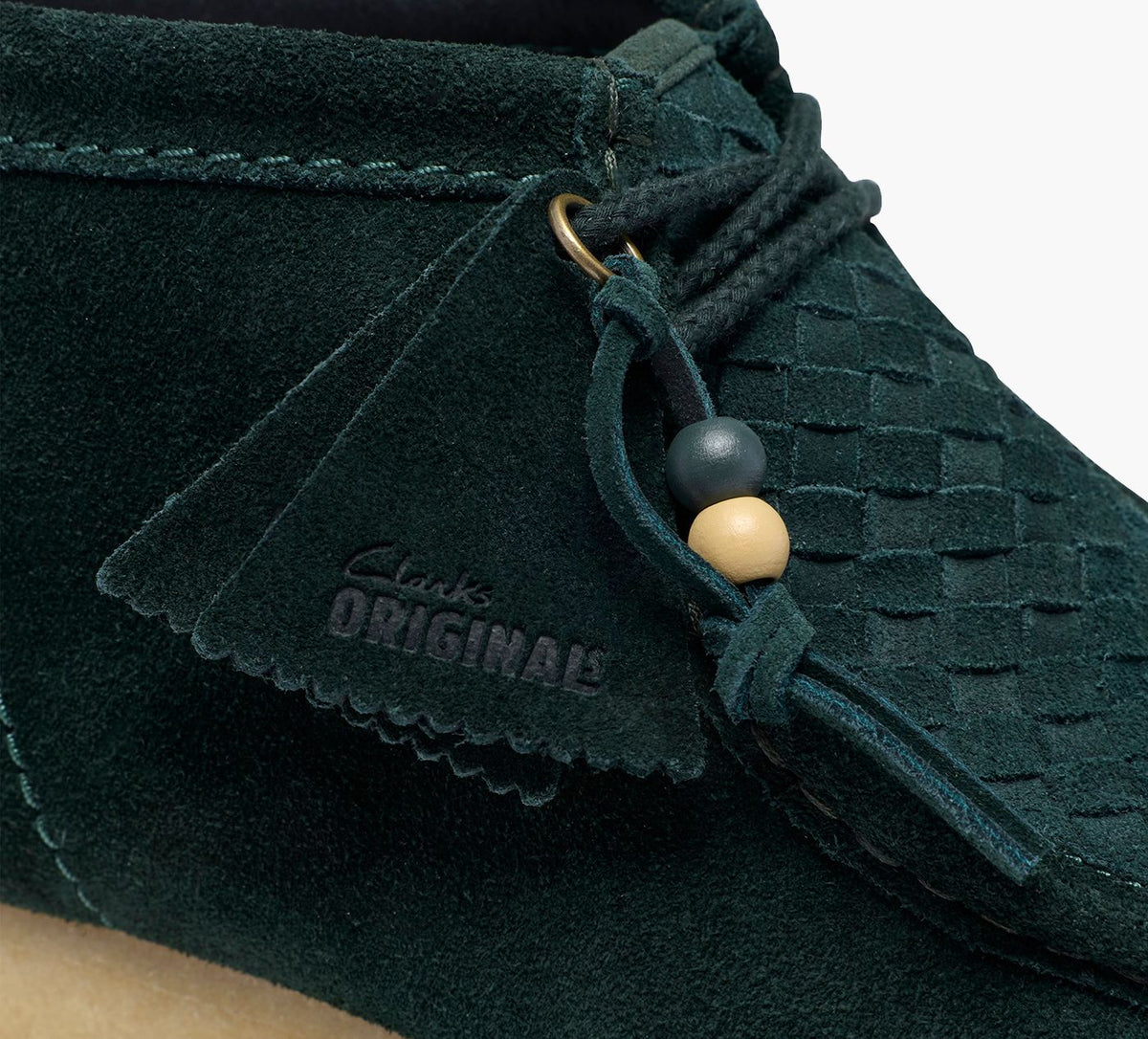 CLARKS ORIGINALS WALLABEEBOOT in GREEN view 7
