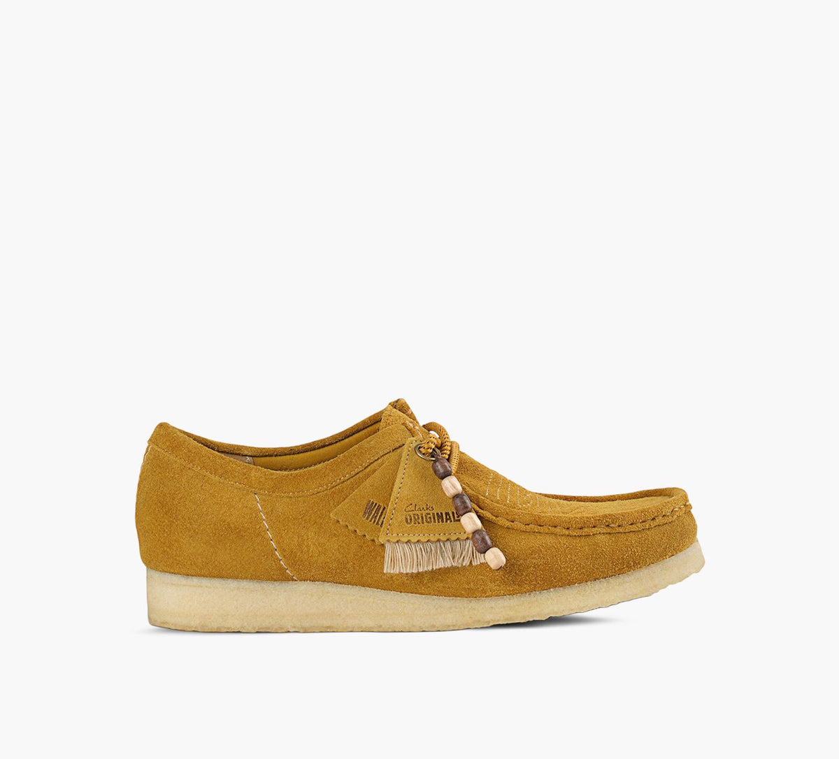 CLARKS ORIGINALS WALLABEE in YELLOW