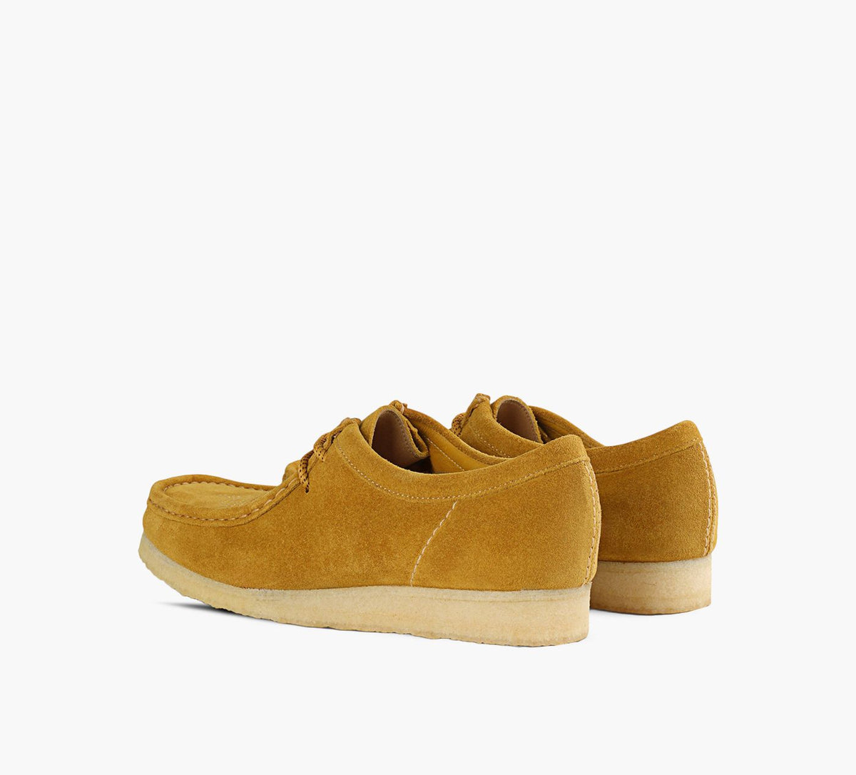 CLARKS ORIGINALS WALLABEE in YELLOW view 3