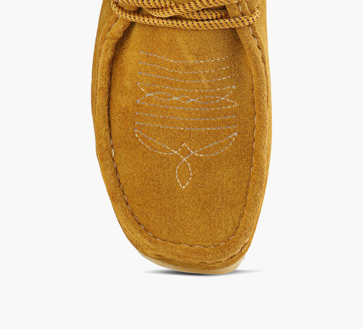 CLARKS ORIGINALS WALLABEE in YELLOW view 5