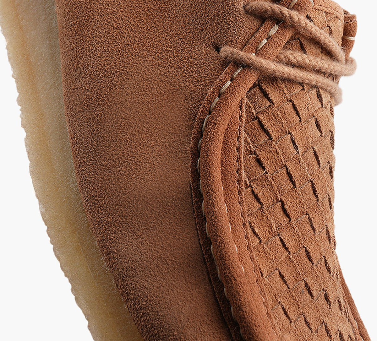 CLARKS ORIGINALS WALLABEE in TAN view 1b