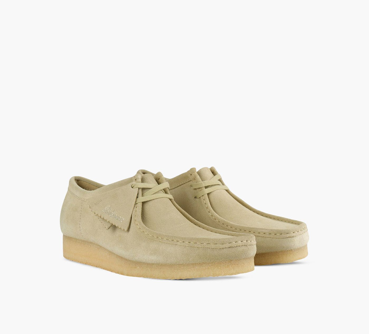 CLARKS ORIGINALS WALLABEE en BEIGE vue 2