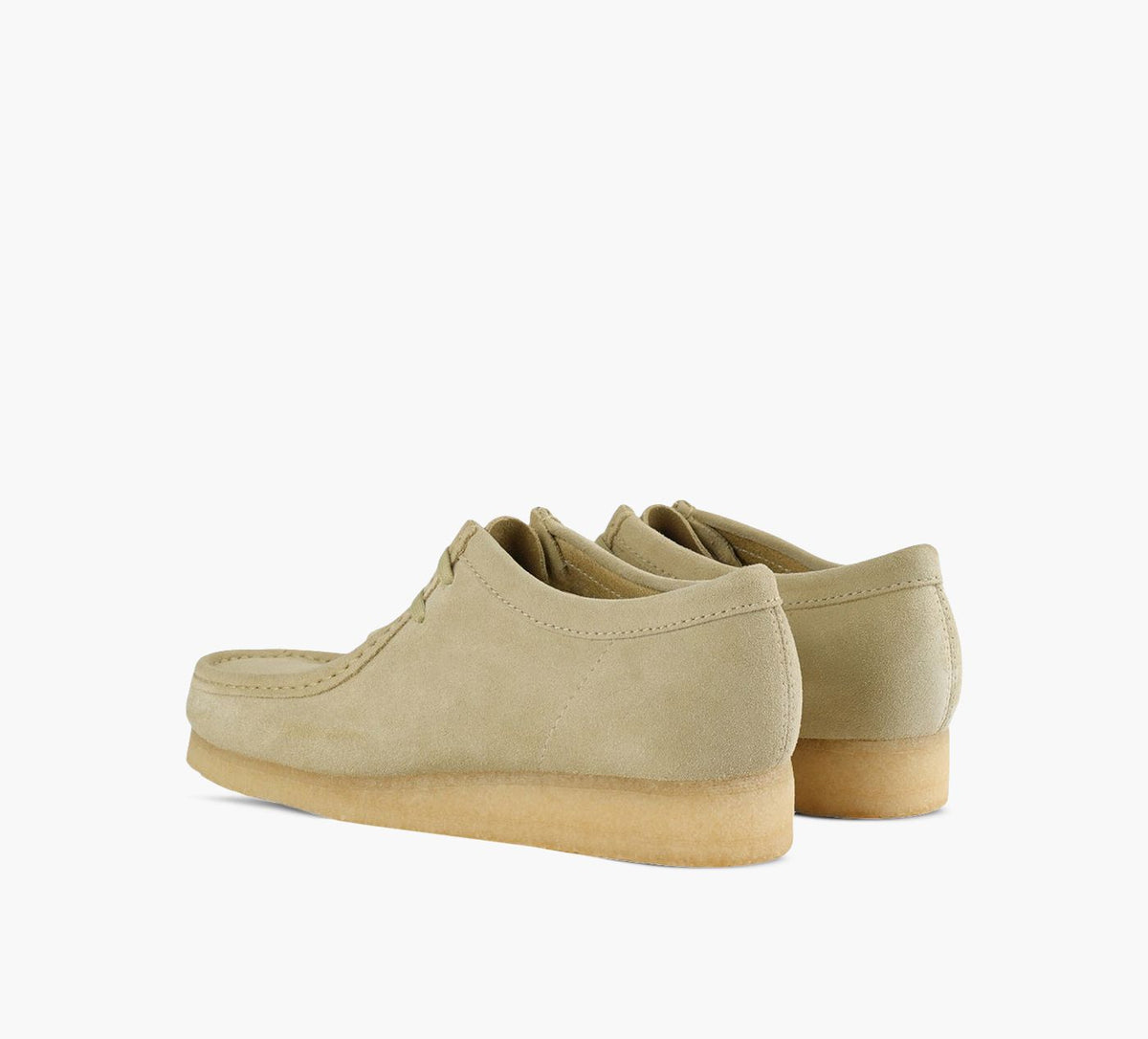 CLARKS ORIGINALS WALLABEE en BEIGE vue 3