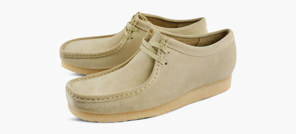 CLARKS ORIGINALS WALLABEE en BEIGE vue 4